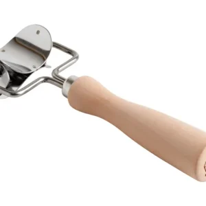MARCATO Rotella per pasta rotonda con manico legno 4,5 cm
