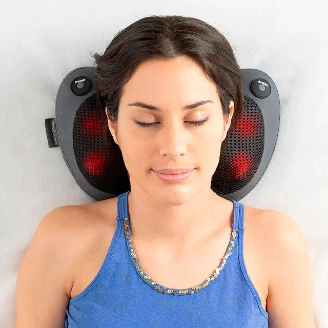 Massaggiatore per la testa Shiatsu Termico con Testine Rotanti