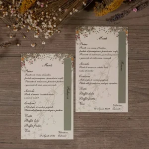 Menu - linea Romantic Wild