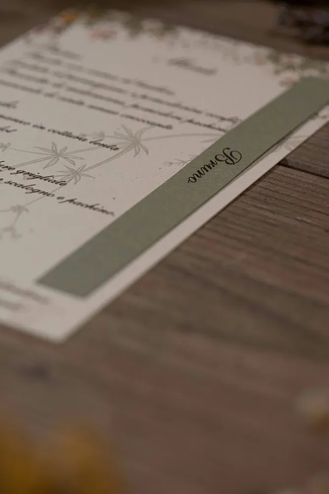 Menu - linea Romantic Wild