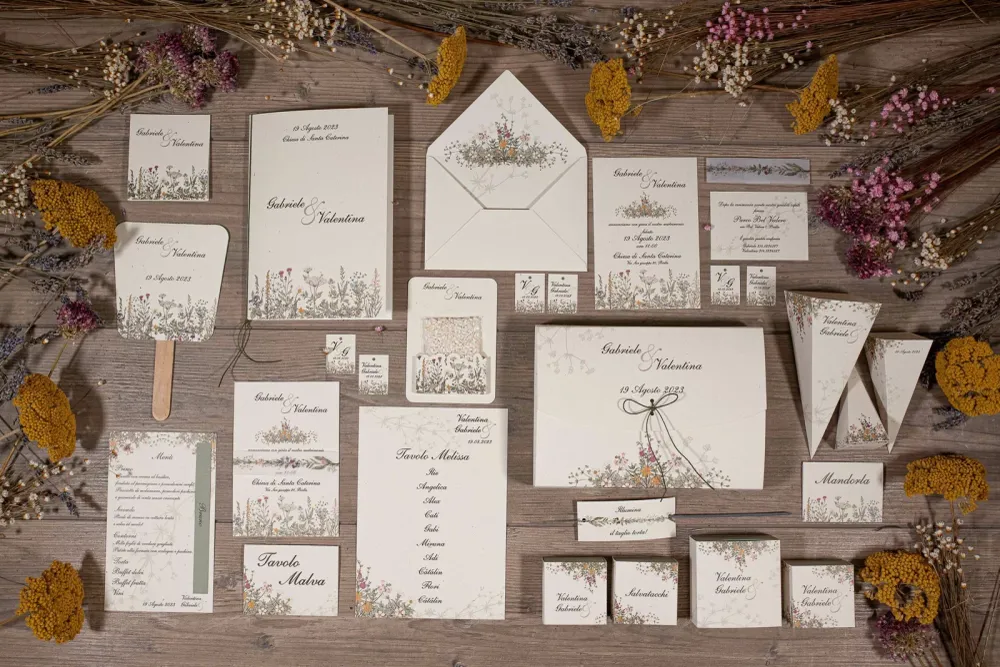 Menu - linea Romantic Wild