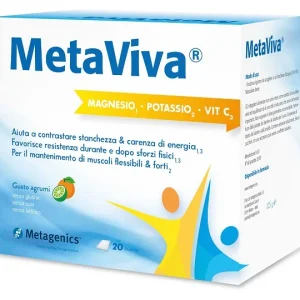 METAVIVA MG/K/VIT C 20BUST