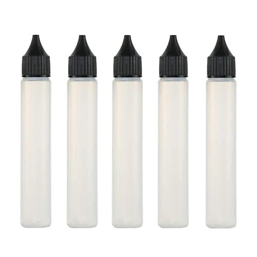 Trasparente Bottiglia da Incasso da Incasso da 10ml Forma di Penna da 30 ml con Bottiglia di ecig Liquido Vuoto Lungo Bott...