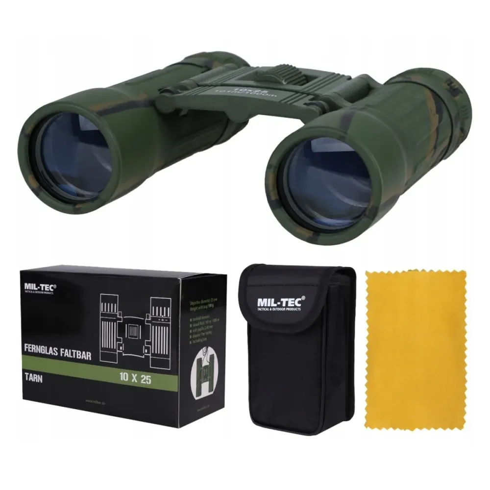 MIL-TEC BAGNI COLPPIBILE 10x25 Vista trasparente Nylon Borse Camo