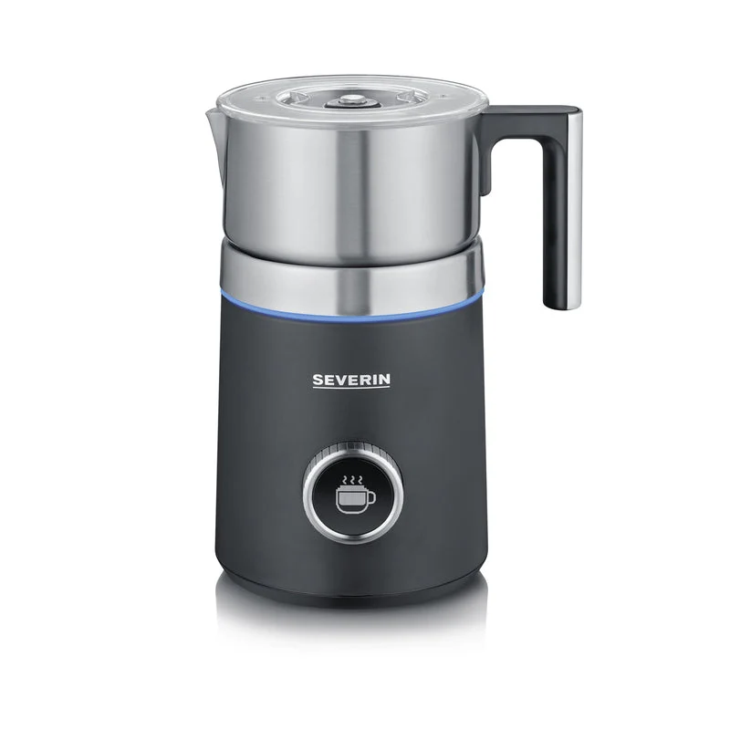 Montalatte Severin SM3587 nero/acciaio inox anche per latte vegano