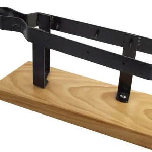 Morsa Portaprosciutto Stringiprosciutto Con Base Legno Di Pino Ausonia - 68305