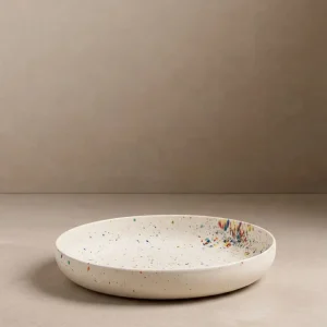 New Party Piatto Pasta Basso 23 cm Bianco MT