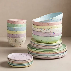 New Party Set gres 30 pezzi Colori misti MT