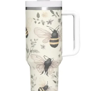 MUG termico acciaio inossidabile 1183 ml con coperchio e manico – Api