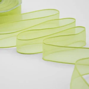 Velo Bordi Rame 40 mm Verde Acido N1140R