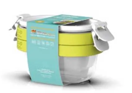 Neat stack lunch set da 4 pezzi Zoku