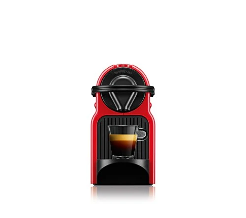 Nespresso Inissia Macchina per caffé espresso, 1260 W, 0.7 Rosso (Ruby Red)