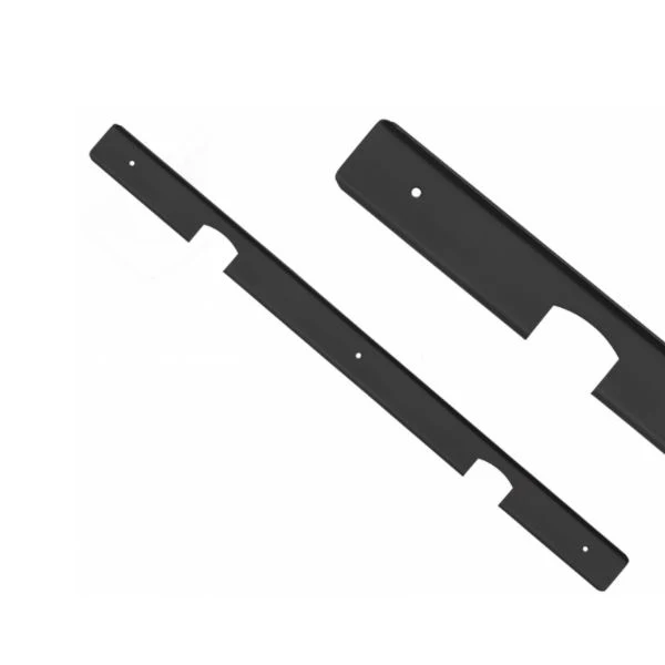 Listello per piano di lavoro da cucina 38mm R-3 - Nero NTP