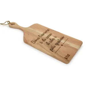Nuvole di stoffa Tagliere legno d'acacia 50x20x1.5 CM