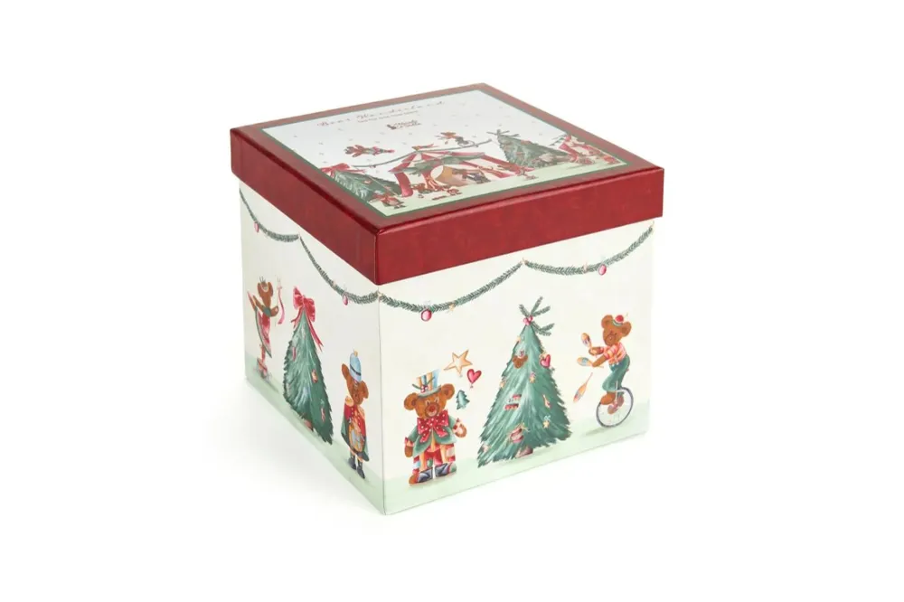 Nuvole di Stoffa Teiera Natalizia porcellana "Bear Wonderland" 900 ml