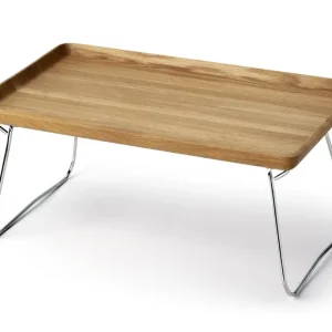Oak vassoio per letto continenta, 53x32x7cm 4141