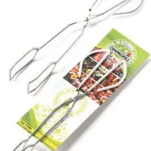 Ompagrill Pinza acciaio inox forbice 40cm