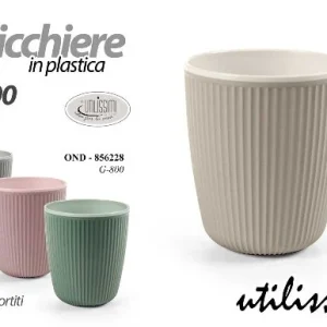 OND/BICCHIERE ASS.400ML PLA G-800