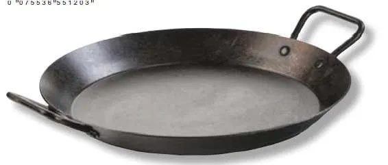 Padella doppio manico acciaio 38,1 cm Lodge&Seasoned