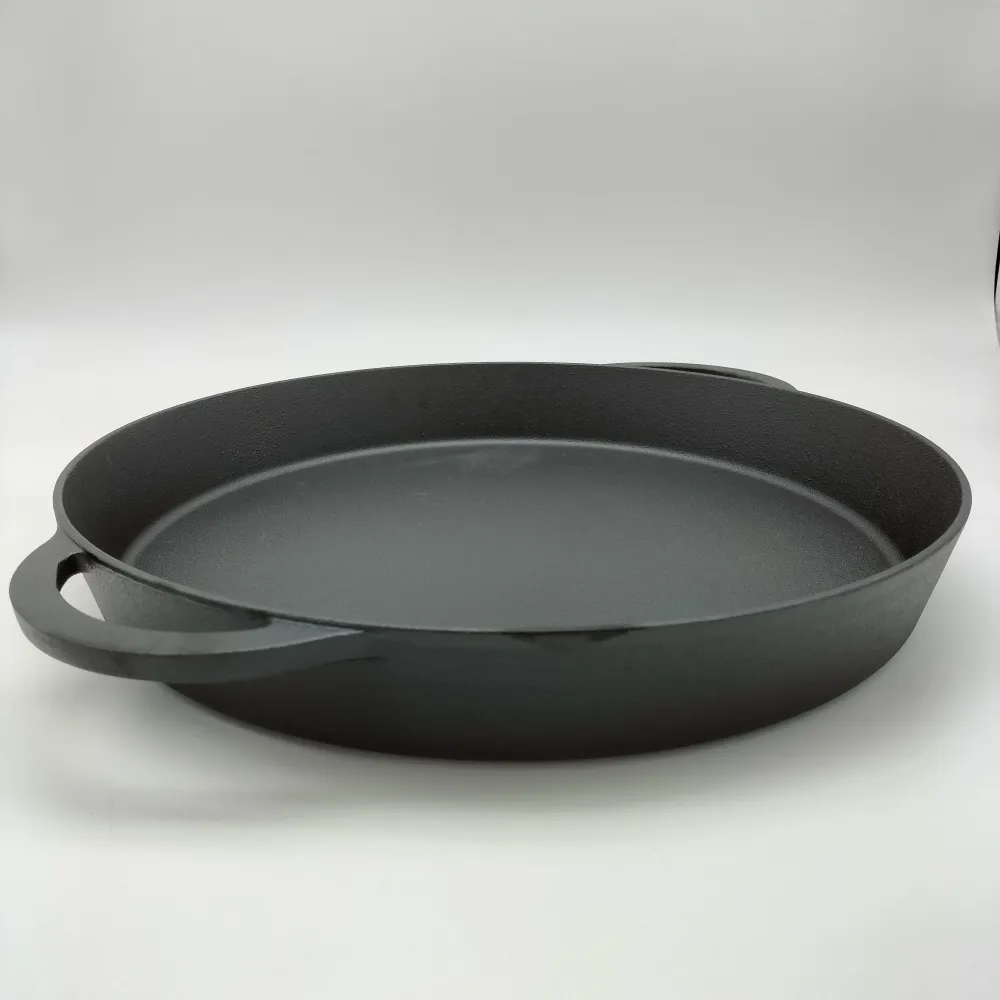Padella ghisa per l 36cm barbecue Big Green Egg