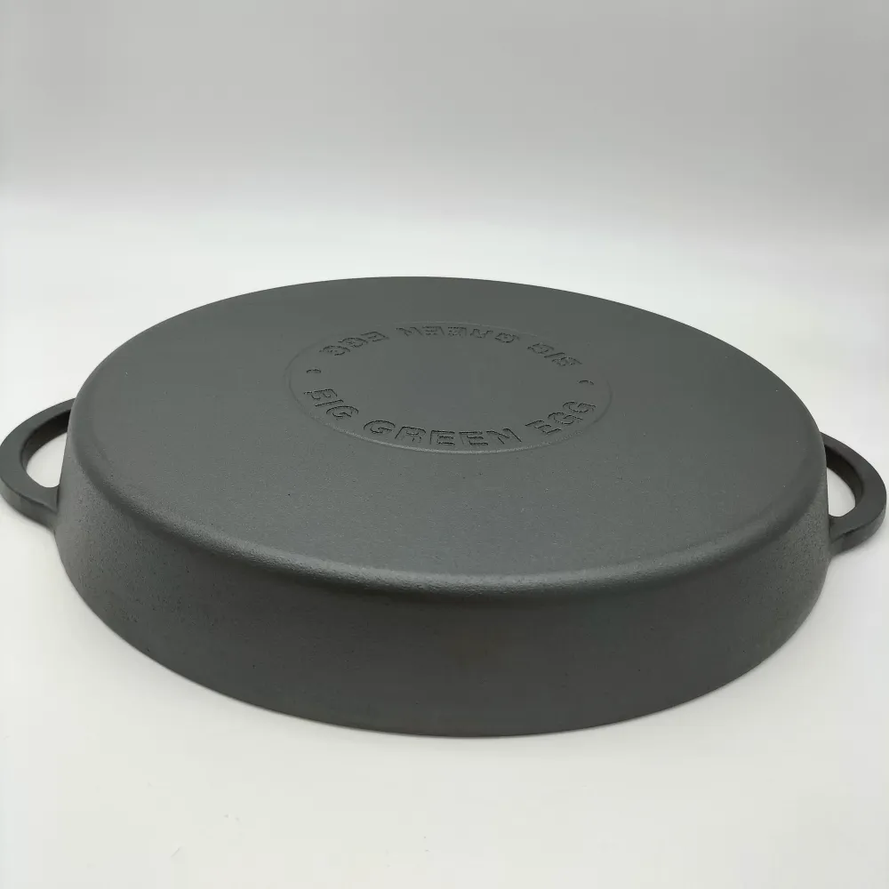 Padella ghisa per l 36cm barbecue Big Green Egg
