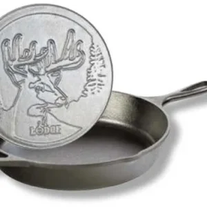 Padella tonda 26,04 cm logo cervo Lodge&Seasoned