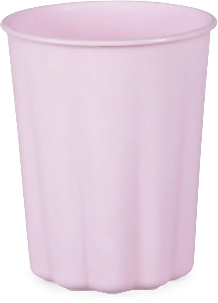 Partydeco Bicchiere – Set da 4, 220 ml, Ø 7,8 cm, H 18,0 cm, Plastica, Viola