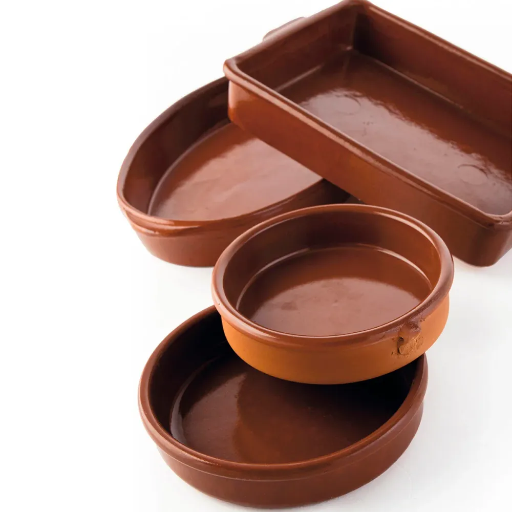Pentola Ceramica Marrone (23 cm) (6 Unità)