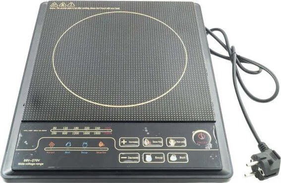 Piastra Induzione Piano Di Cottura Fornello Portatile Elettrico Cucina 2000 W