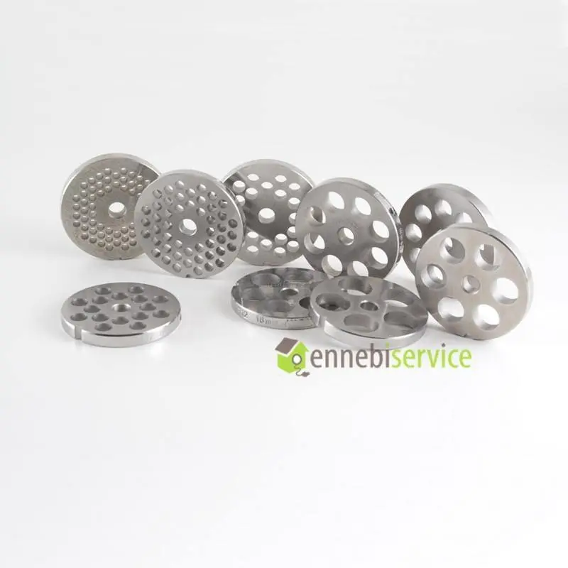 Piastra trafila accessorio tritacarne tc22 diametro 12mm Reber 9602 n