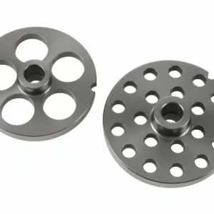 Piastre Acciaio Temprato Per Tritacarne Elettrici- - N°22 Foro Mm.14 - 1 Blister Reber
