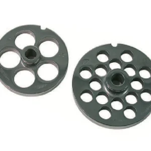 Piastre Acciaio Temprato Per Tritacarne Elettrici- - N°32 Foro Mm.6 - 1 Blister Reber