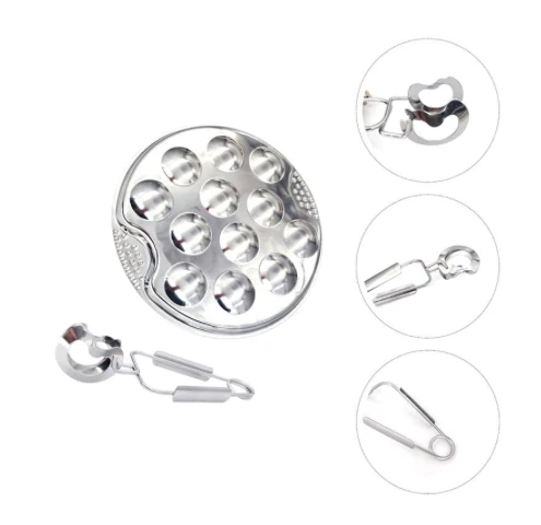 🛒 Piatti per Escargot 12 fori - Eleganza e Gusto per le tue Lumache | Acquista Ora!