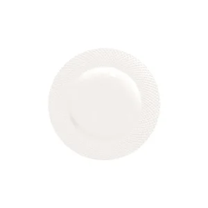 Piatto Fondo Richiamo Porcellana Bone China Bianca Ø22,5cm Design
