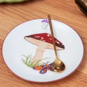 Piatto fungo ceramica - 16 cm
