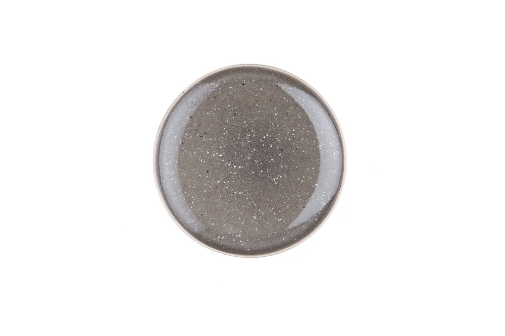 Piatto STELLAR Ø18cm - 6 pezzi - Grigio cemento
