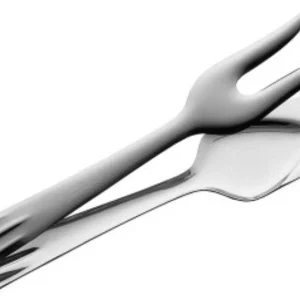 PINTI INOX - PINZA PER ARROSTO ACCCIAIO INOSSIDABILE 21CM - FORCHETTA/PALETTA