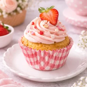 Pirottini Cupcake Quadretti Rossi Isabelle Rose – 60 pz