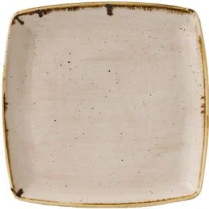 Plate Churchill Stonecast Nutmeg Beige Beige Square 26.8x26.8cm 343.026.014