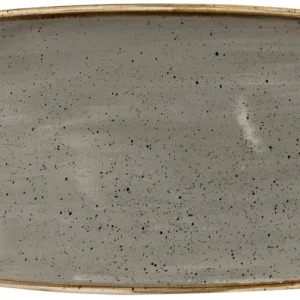 Plate Churchill Stonecast RECTANGULARE GRIGIO 35x18,5 cm 343.004.024