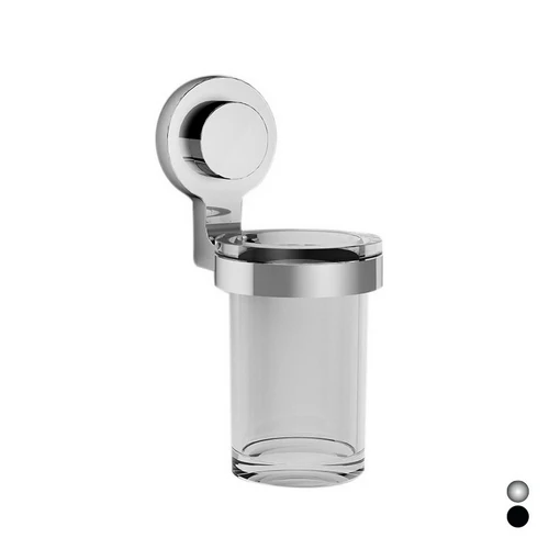 Porta Bicchiere Kissy- Cromo Cm 7,6 X H.17,8 X 12- Koemo- Pezzi 1