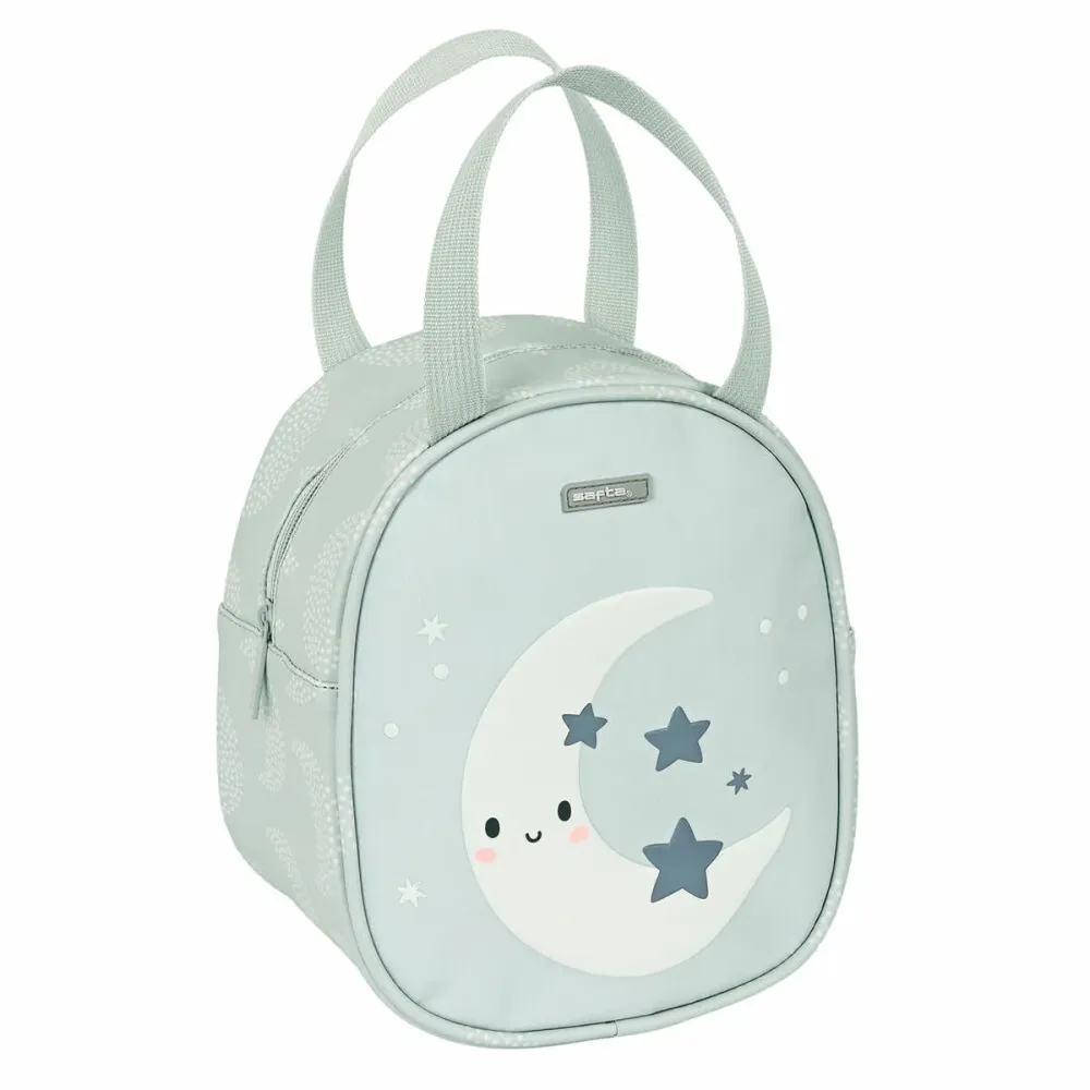 Porta-merendas Térmico Safta Luna Cinzento (19 x 22 x 14 cm)