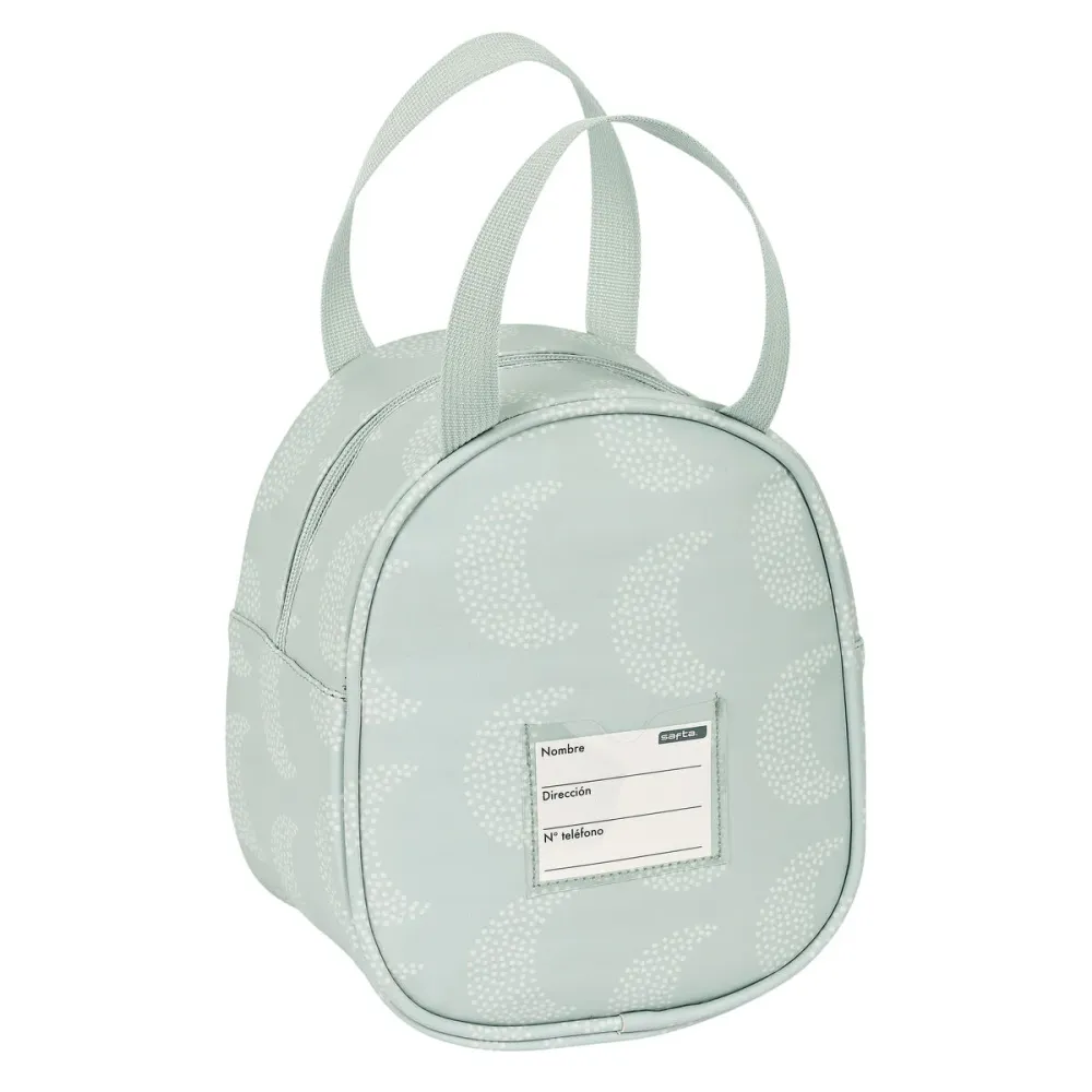 Porta-merendas Térmico Safta Luna Cinzento (19 x 22 x 14 cm)