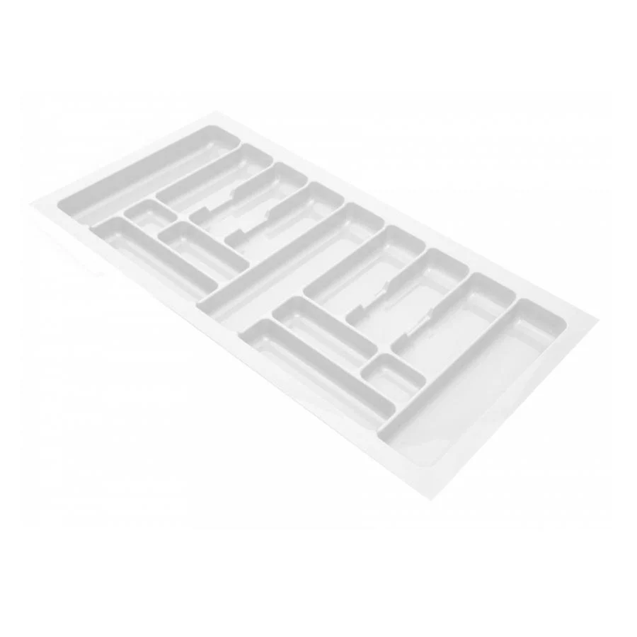 Portaposate per cassetti 1000mm - Profondità: 490mm - Bianco