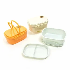 Portavivande plastica 1000ml 18.8x7.8xh.12.9cm colori assortiti