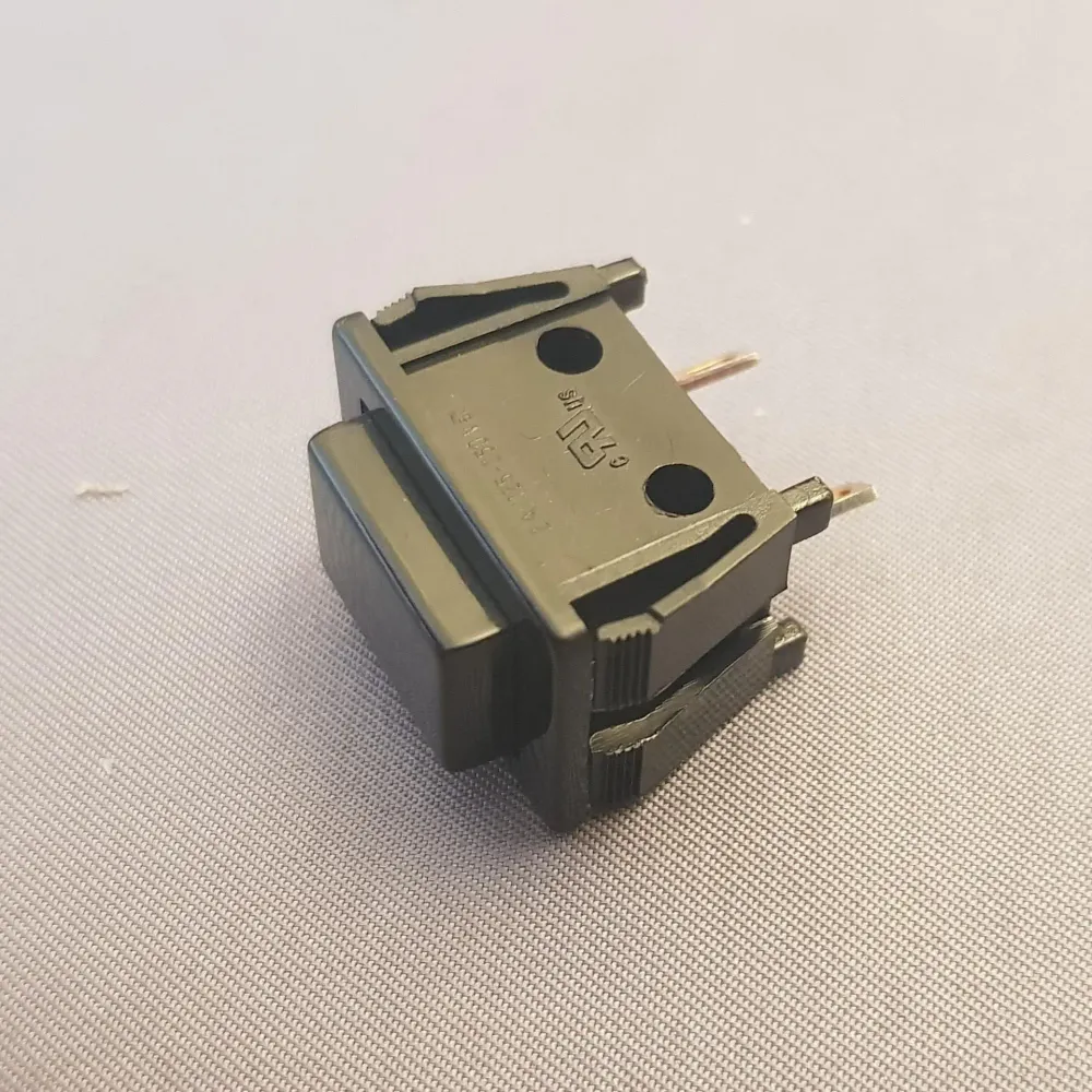 Pulsante vapore ferro da stiro push unipolare 10a 20x13 nero 2 contatti Imetec