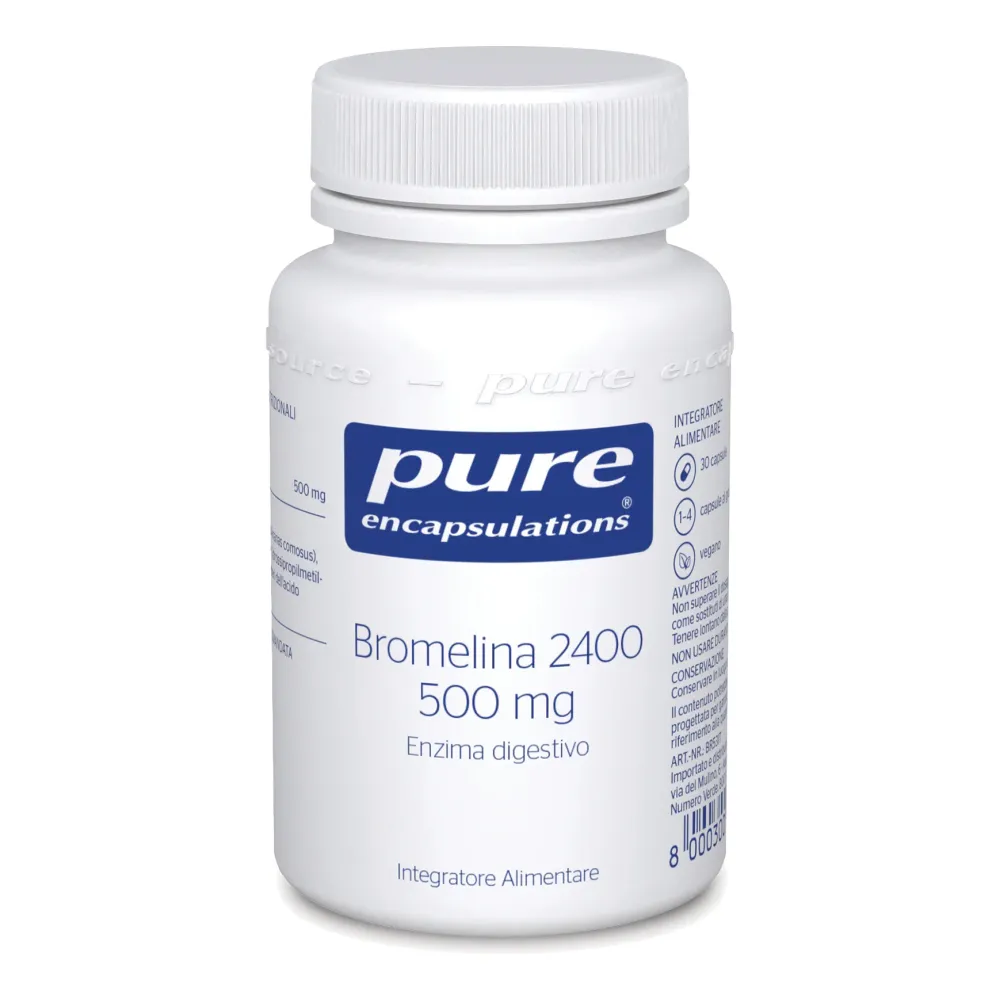PURE ENCAPSUL BROMELINA 30CPS