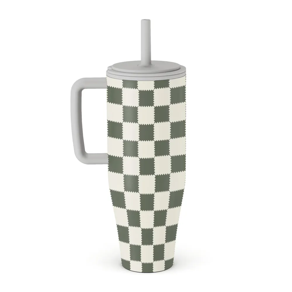 Retro Grid - All Day Leakproof Tumbler