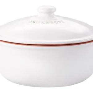 RÖMERTOPF teglia per pane rotonda 2,0 l ø 23x14,5 cm bianco
