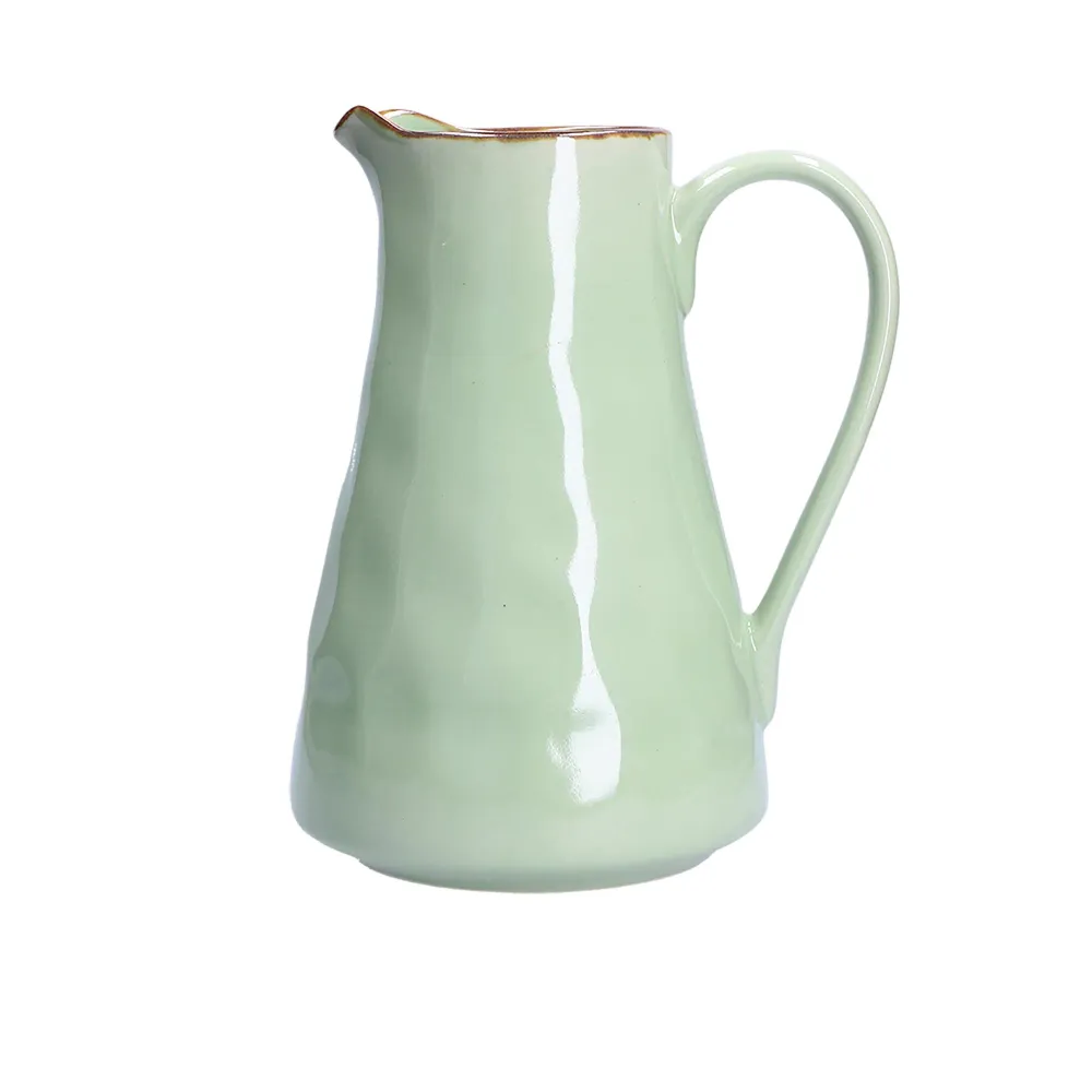 ROSE & TULIPANI Concerto Brocca Caraffa 1700ml Te' Verde Stoneware